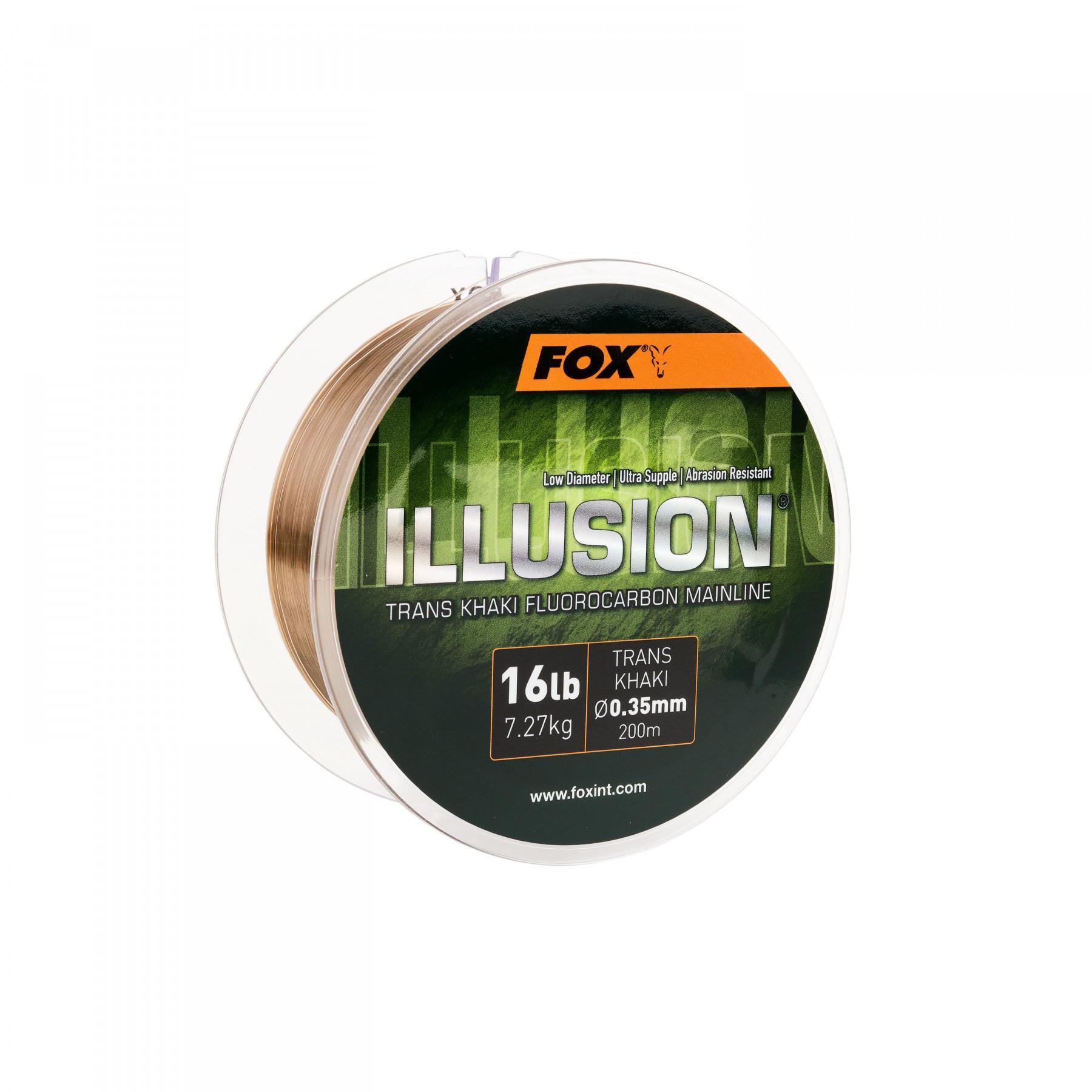 Drut fluorowęglowy Fox Illusion 16lb/0.35mm