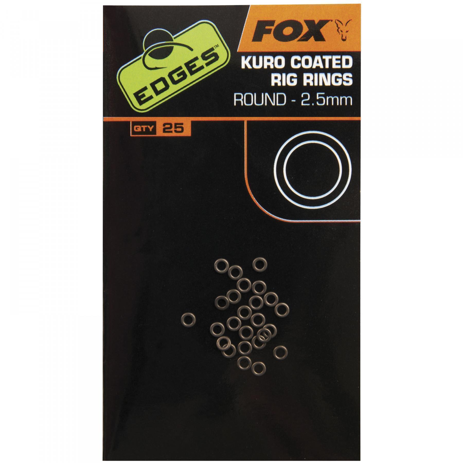 Pierścienie do przedłużanych boilie Fox 2.5mm Small Edges