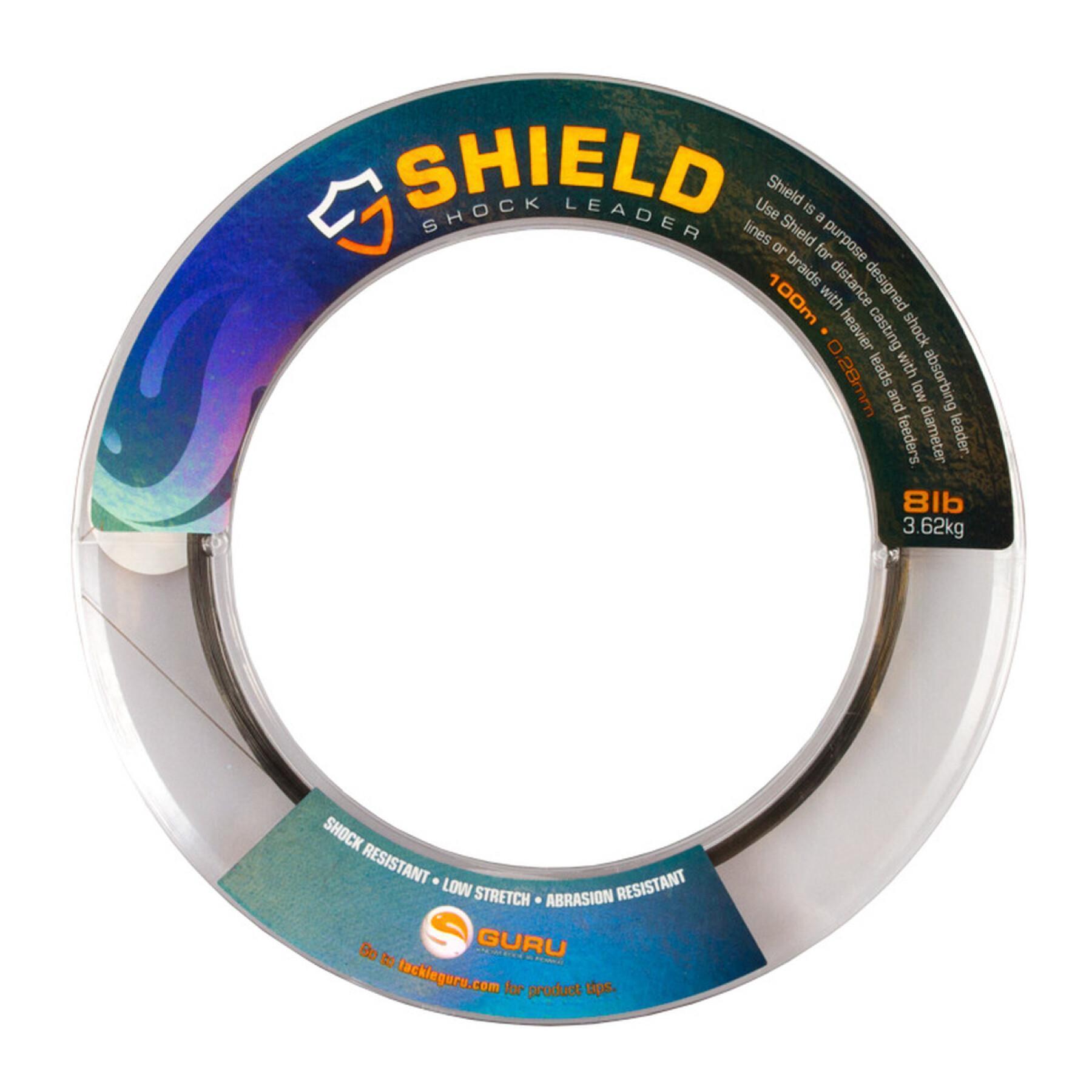 Linia Guru Shield Shockleader Line(0,28mm – 100m)