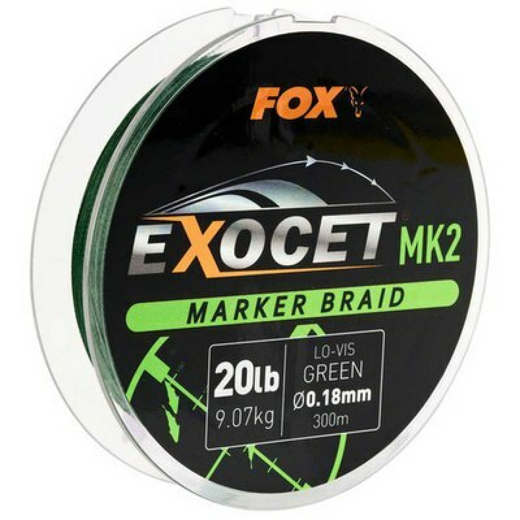 Plecionka Fox Exocet MK2 Spod & Marker Braid 0.18mm/20lb x300m