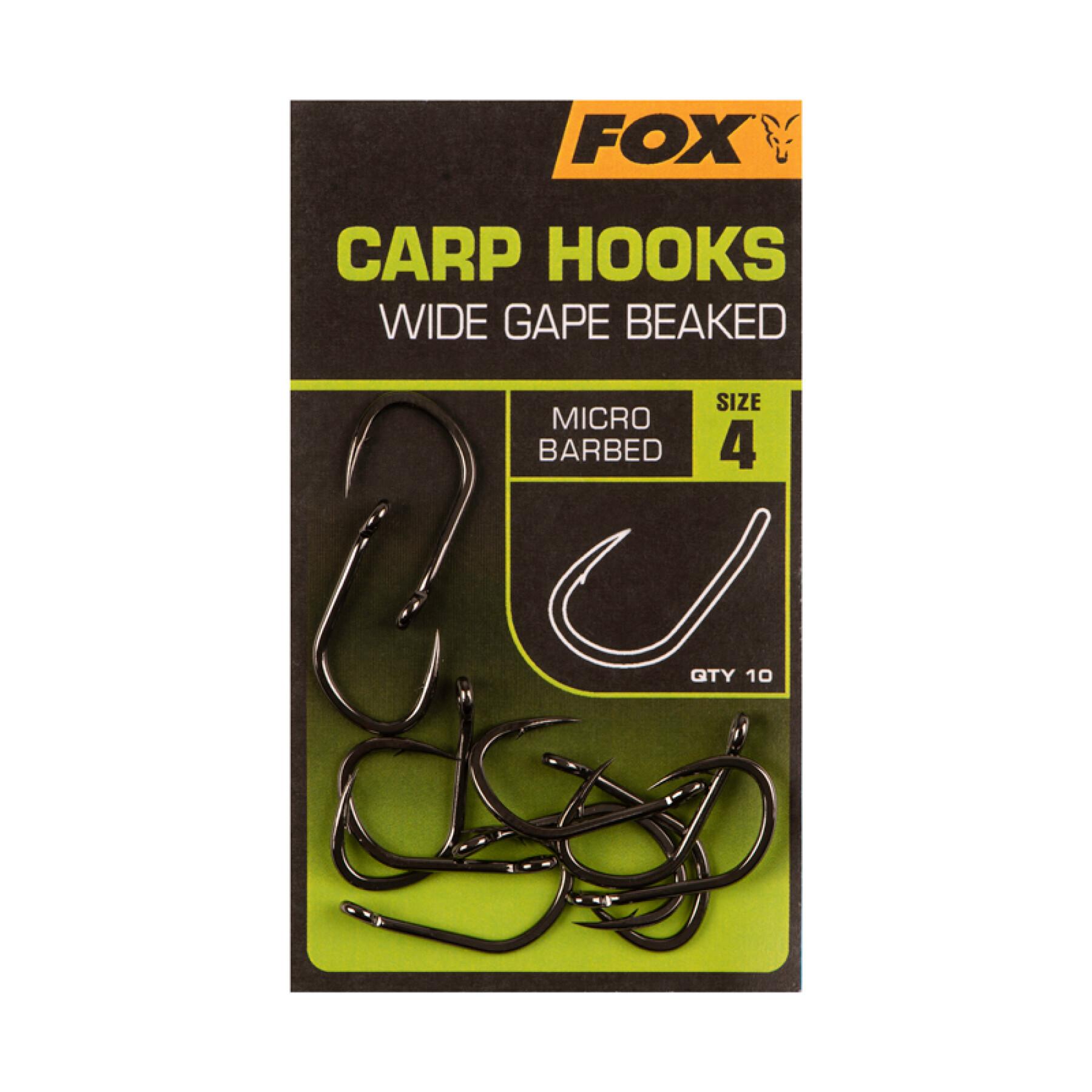 Hak Fox hooks wide gape