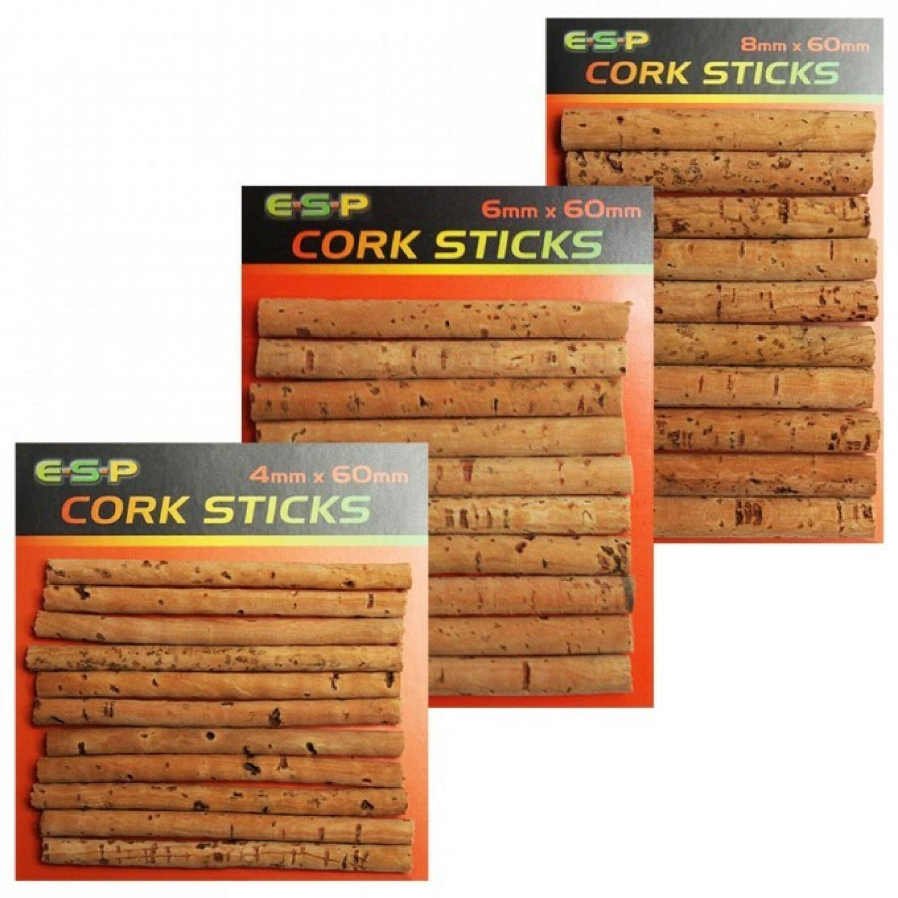 Cylindry drewniane ESP Cork Stick 4mm