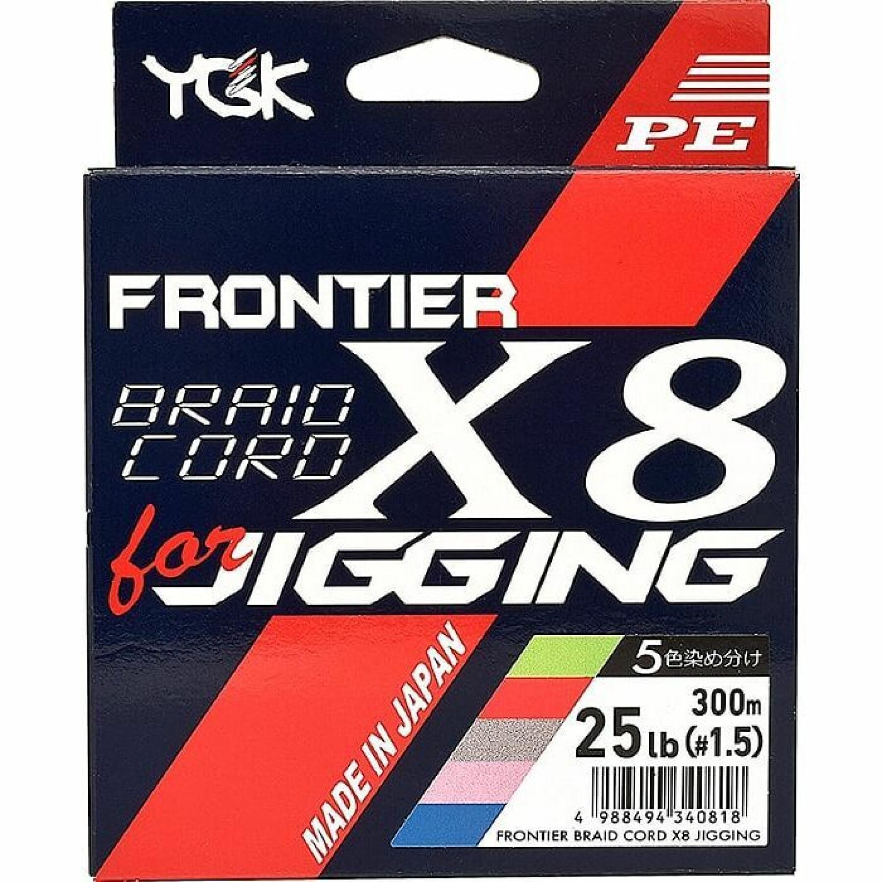 8-nitkowy oplot YGK Frontier Braid Cord 200m