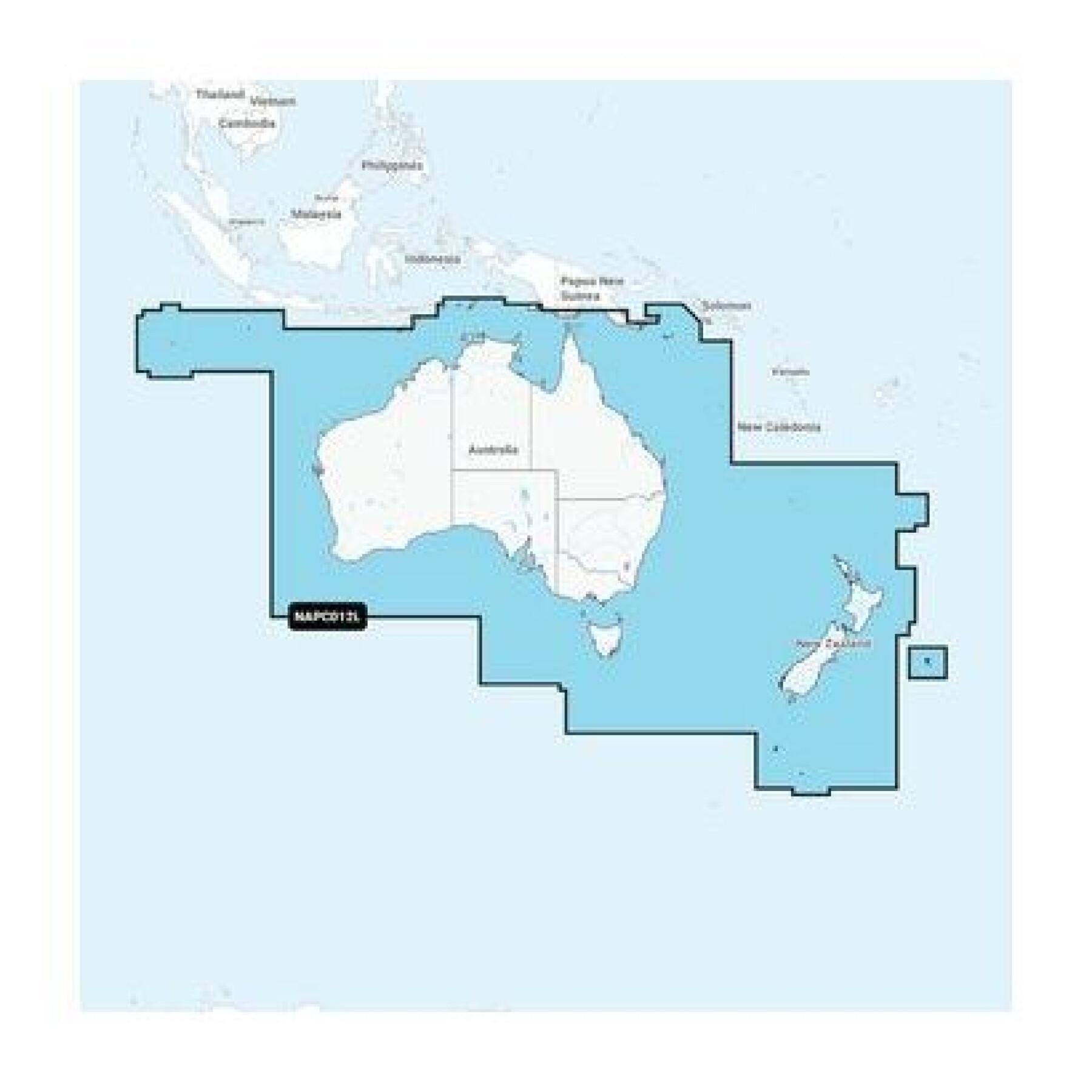 Mapa nawigacyjna australie i nowej zelandii Navionics SD