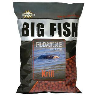 Pływające granulki Dynamite Baits big fish Krill