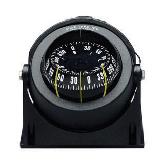Kompas montowany na wsporniku lub podtynkowo, oświetlenie i kompensacja Silva 100 NBC/FBC