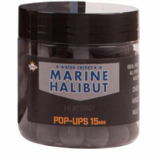 Boilies pływające Dynamite Baits pop-ups marine halibut 15 mm