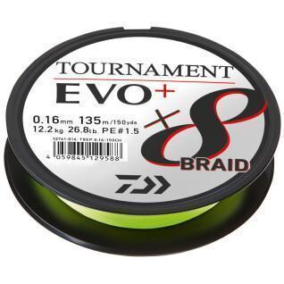 Warkocz Daiwa Tournament 8 Braid Evo + vert