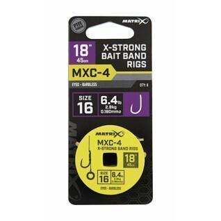 Przypon bezzadziorowy Matrix MXC-4 X-strong Bait Band 45cm x8