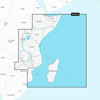Mapa nawigacyjna + zwykły sd - afryka wschodnia - madagaskar - zjazd Navionics