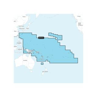 Mapa nawigacyjna + duży sd - Wyspy Pacyfiku Navionics