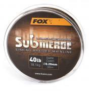 Plecionka Fox Submerge Dark Camo 25lb/0.16mm 600m