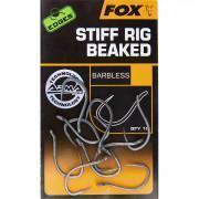 Hak Fox Stiff Rig Beaked Edges taille 6B Barbless