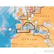 Mapa nawigacyjna sd platinum + xl3 - śródziemnomorska Navionics