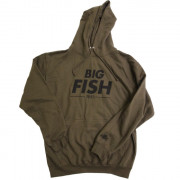 Bluza z kapturem z logo Big Fish